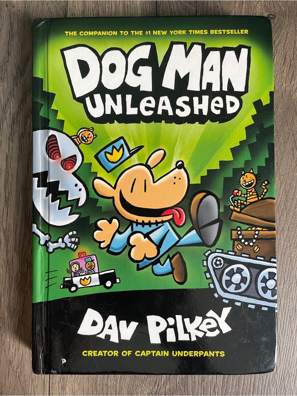 Dog Man Unleashed Hardcover Book by - Dav Pilkey